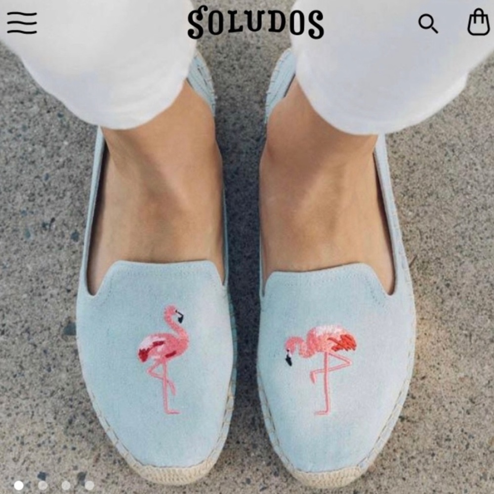 Soludos Flamingo Espadrilles